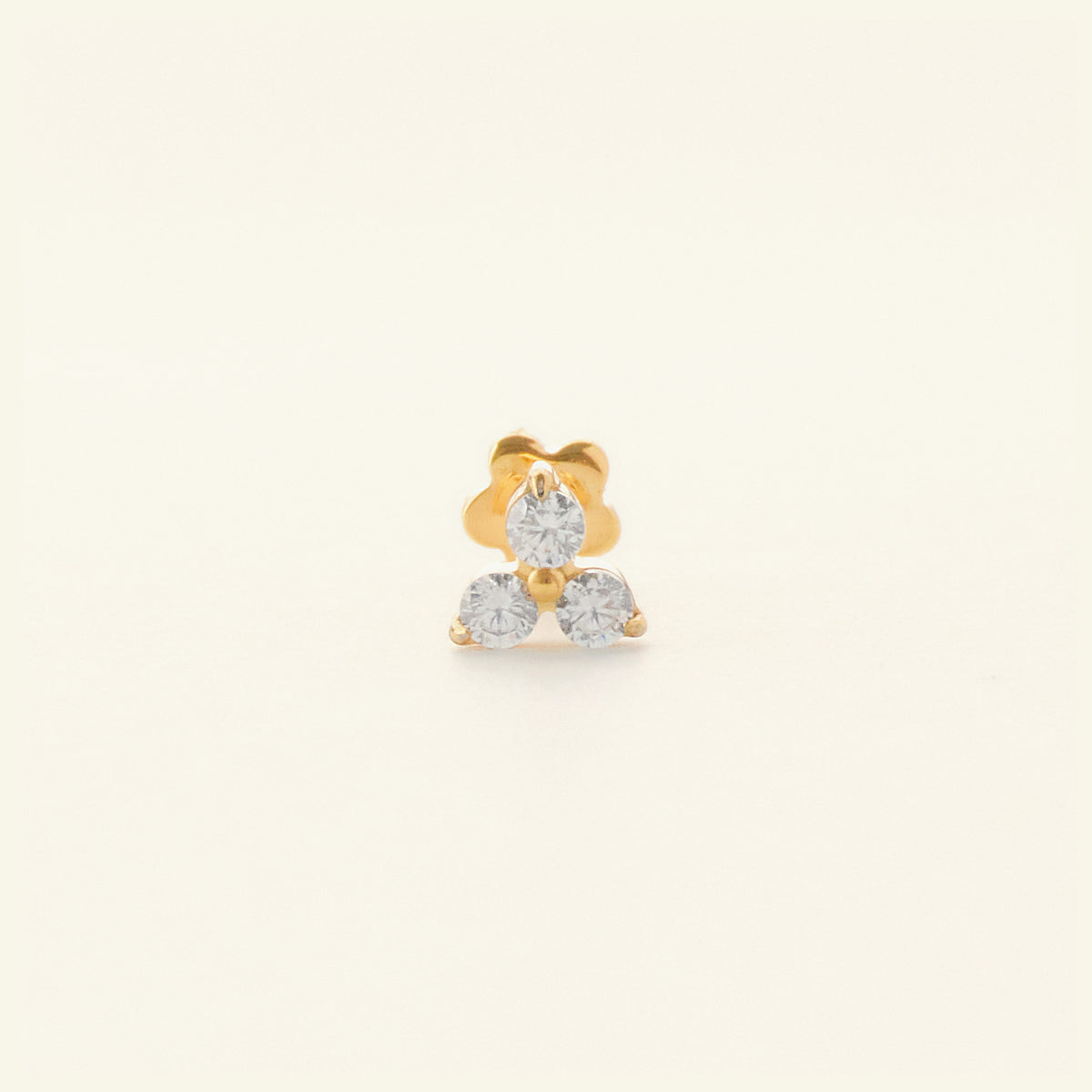 Prism Stud ゴールド 拡大｜Rozea